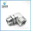 NPT Male Galvanized Hydraulic Adapter